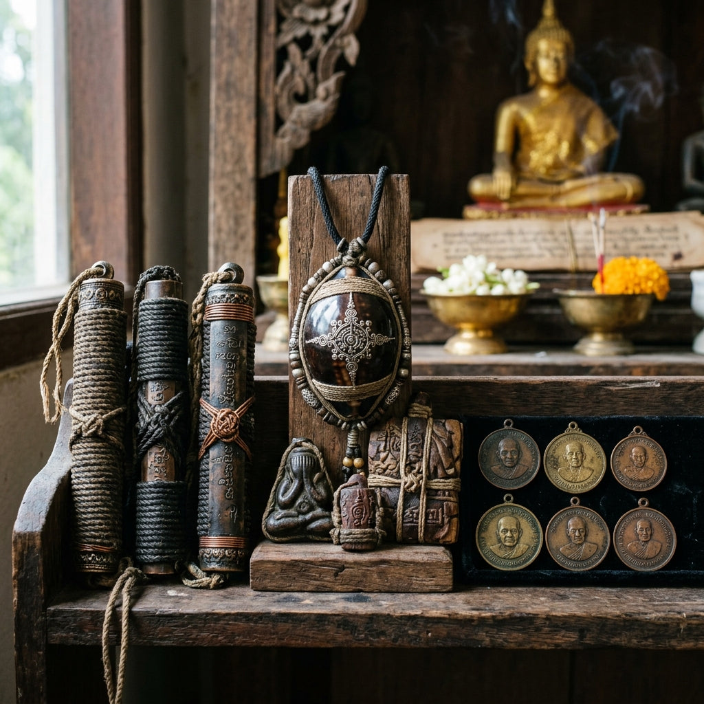 ศิลปะแห่งความปลอดภัย: ไขรหัสลับ "เครื่องรางคงกระพันและแคล้วคลาด" มรดกแห่งความคุ้มครองและพลังใจระดับสากล
