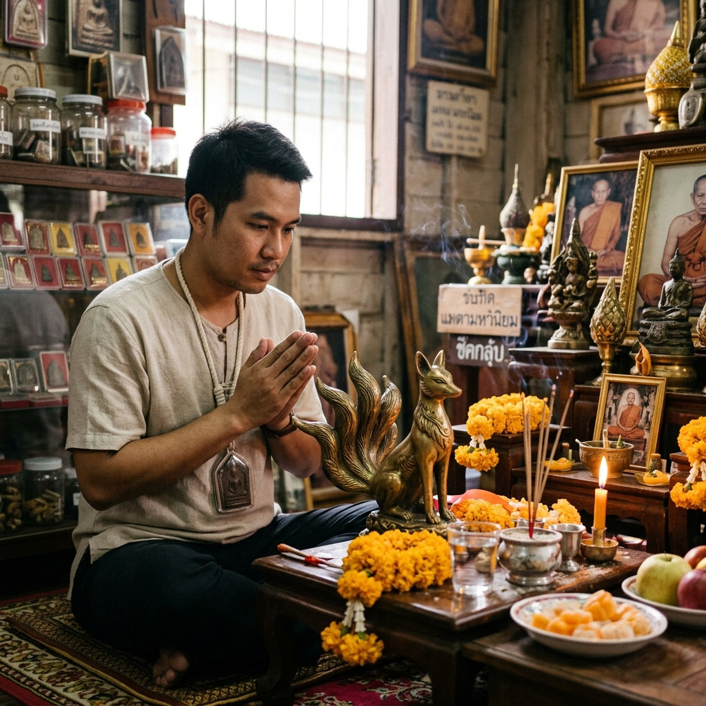 💖 Supreme Charisma and Metta: Unlocking the Power of "Phra Khun Phaen" and "Nine-Tailed Fox" for Love and Business Success
