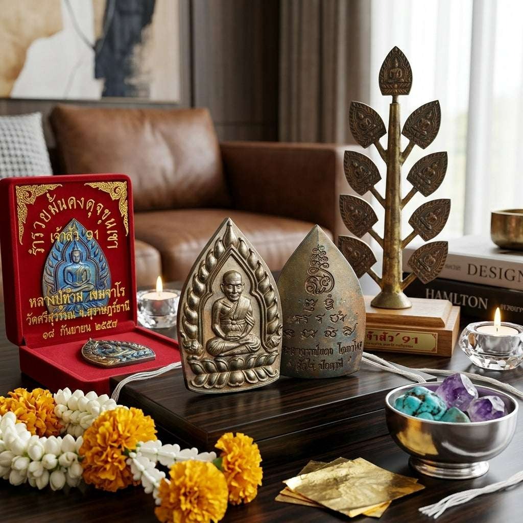 Chaosua Amulet พระเนื้อผง เหรียญเจ้าสัว