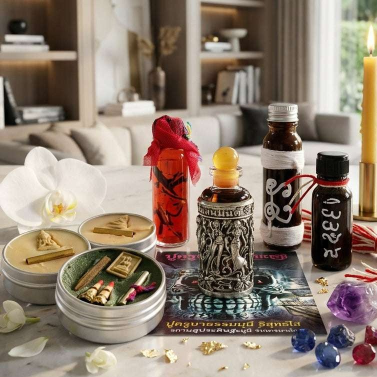 สีผึ้ง และ น้ำมันเสน่ห์ (See Pheung & Metta Oil)