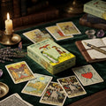 ✨ Before Tarot Deck - 78 English Visions Cards in Box - Mysterious Divination Board Game & Spiritual Supplies for Tarot Lovers and Collectors