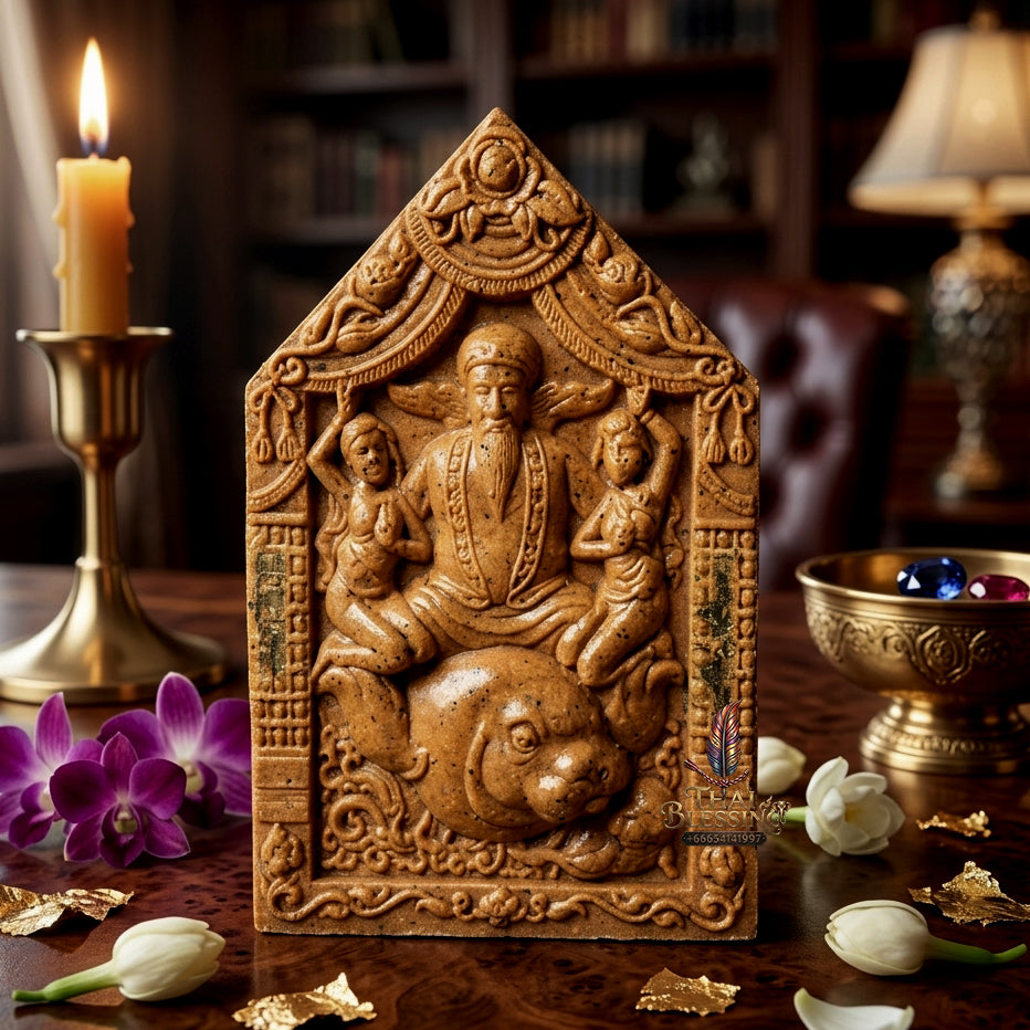 ✨ "Borom Khru Mo Saneh (Khru Mo Khaek)" - Committee Edition, Absolute Black-Art Seduction, Ancient Javanese Esotericism, and Merciless Magnetic Charm!