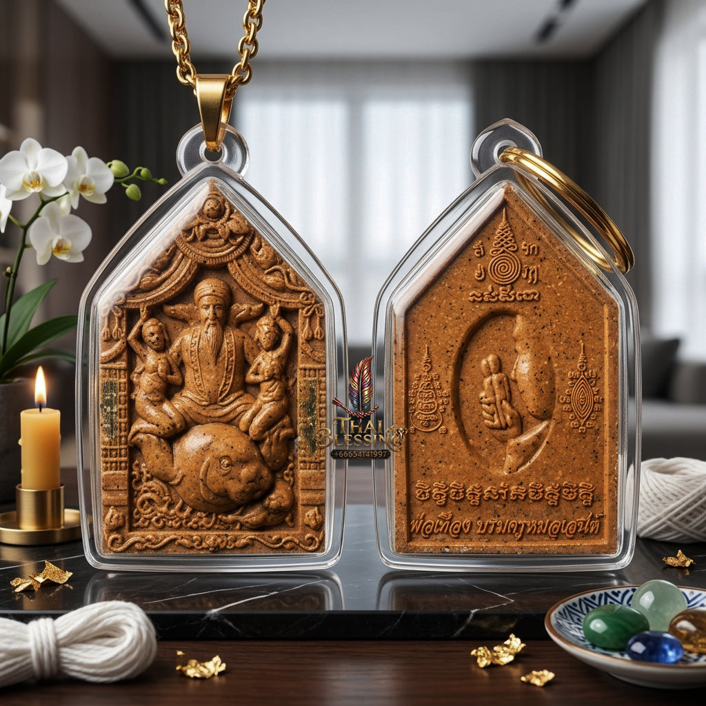 ✨ "Borom Khru Mo Saneh (Khru Mo Khaek)" - Committee Edition, Absolute Black-Art Seduction, Ancient Javanese Esotericism, and Merciless Magnetic Charm!