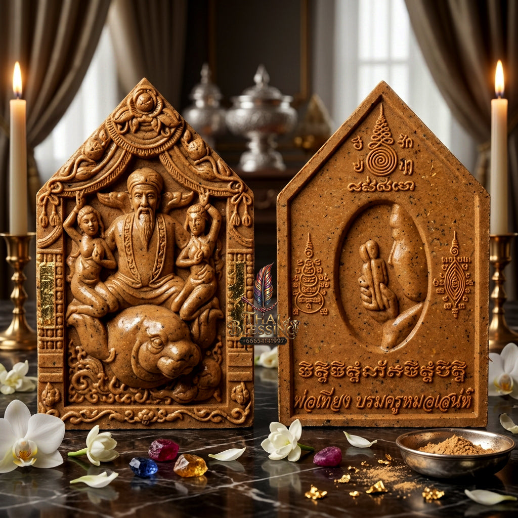 ✨ "Borom Khru Mo Saneh (Khru Mo Khaek)" - Committee Edition, Absolute Black-Art Seduction, Ancient Javanese Esotericism, and Merciless Magnetic Charm!