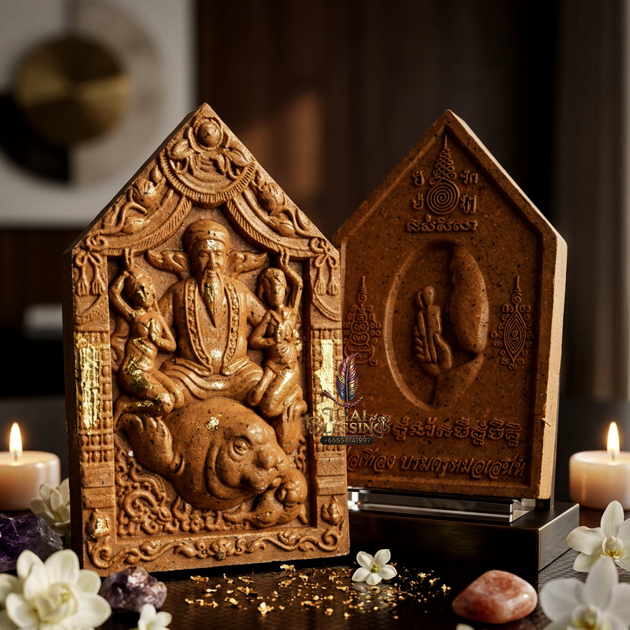 ✨ "Borom Khru Mo Saneh (Khru Mo Khaek)" - Committee Edition, Absolute Black-Art Seduction, Ancient Javanese Esotericism, and Merciless Magnetic Charm!