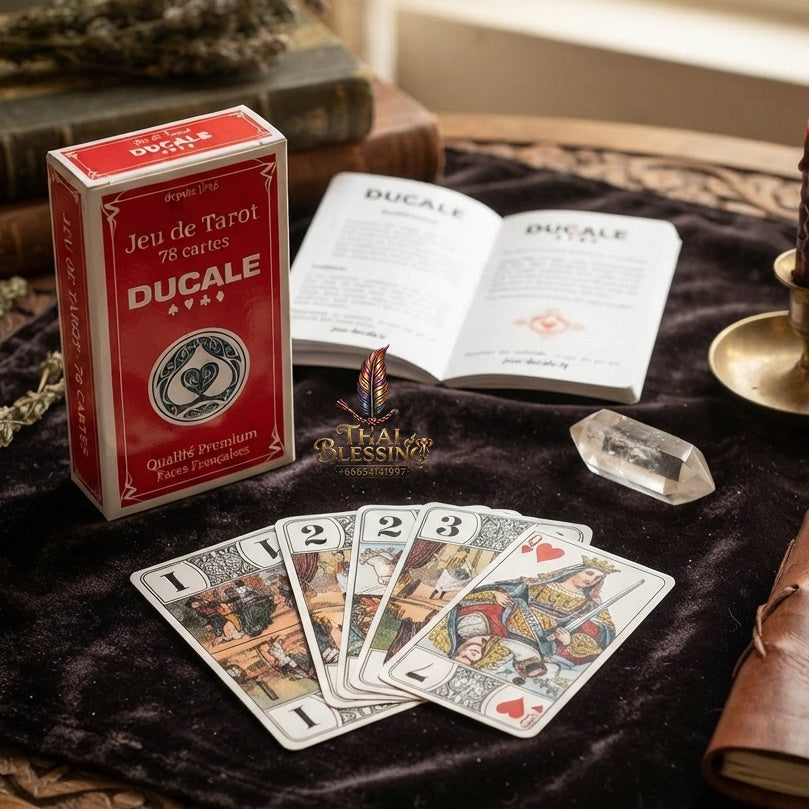 ✨ Classic Oracle des Ducale French Divination Deck - Traditional European Esoteric Fortune Telling & Spiritual Guidance Cards for Collectors and Seekers