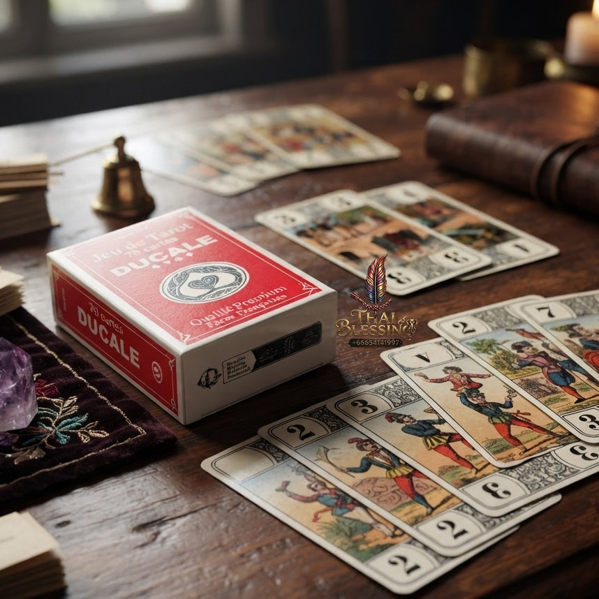 ✨ Classic Oracle des Ducale French Divination Deck - Traditional European Esoteric Fortune Telling & Spiritual Guidance Cards for Collectors and Seekers