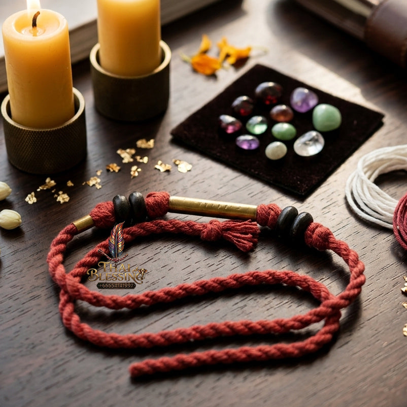 ✨ "Faai Pancha Parit - Unmilit" (Sacred Protective Cotton Thread) - The Lanna Lineage of Spiritual Shielding, Infinite Metta, and Supreme Auspiciousness!