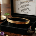 ✨ "Kamrai Serm Chok Serm Sap" (Fortune & Wealth Enhancing Bangle) - Large Size, Pink Gold Plated Bronze Edition,  Elegant Wealth Attraction, Financial Momentum, and Auspicious Prosperity!