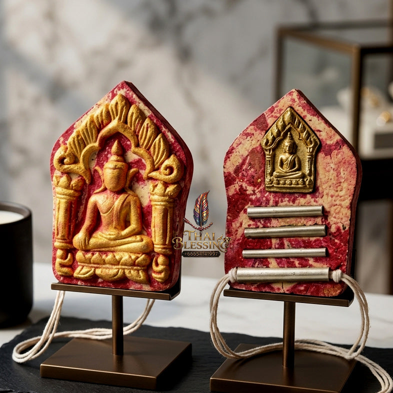 ✨ "Khun Phaen Phrai Chanthra" (Lunar Prai Khun Phaen) - Sacred Herbal Powder Edition - B.E. 2560 (2017) by Luang Pu Yen, Wat Kaeng Sadao: The Supreme Masterpiece of Luminous Lunar Seduction, Prai Magnetism, and Unyielding Wealth!