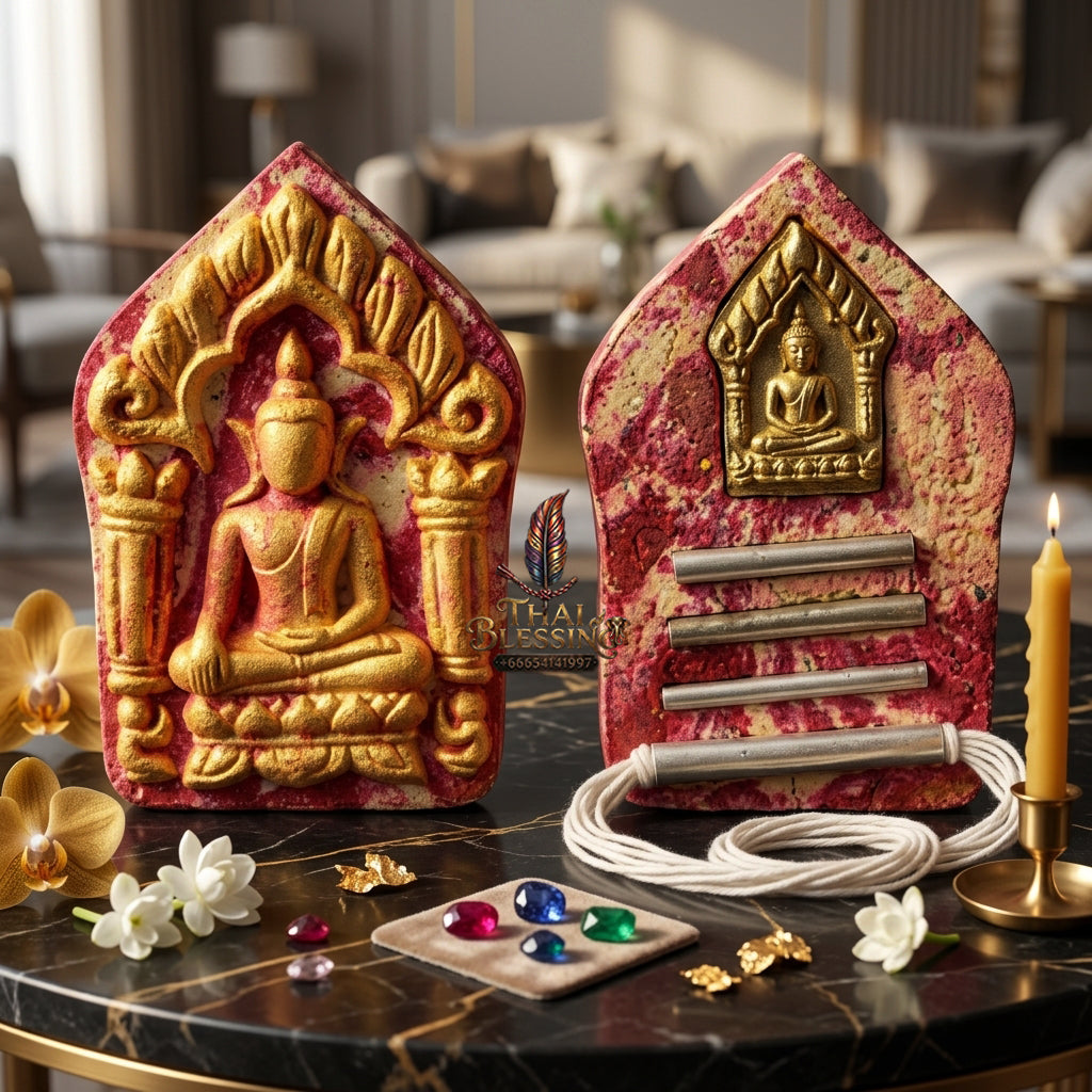 ✨ "Khun Phaen Phrai Chanthra" (Lunar Prai Khun Phaen) - Sacred Herbal Powder Edition - B.E. 2560 (2017) by Luang Pu Yen, Wat Kaeng Sadao: The Supreme Masterpiece of Luminous Lunar Seduction, Prai Magnetism, and Unyielding Wealth!