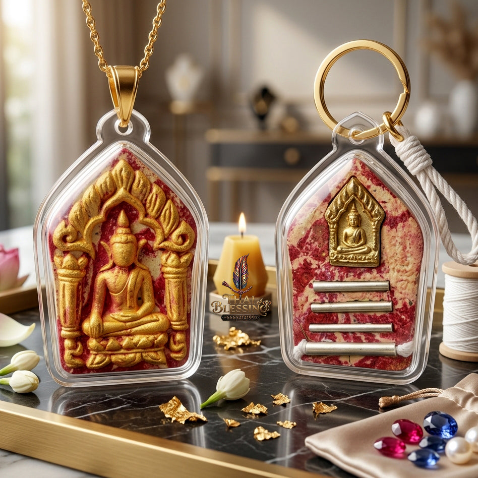 ✨ "Khun Phaen Phrai Chanthra" (Lunar Prai Khun Phaen) - Sacred Herbal Powder Edition - B.E. 2560 (2017) by Luang Pu Yen, Wat Kaeng Sadao: The Supreme Masterpiece of Luminous Lunar Seduction, Prai Magnetism, and Unyielding Wealth!
