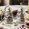 ✨ "Kumarn Na Na Thong" (Golden-Face Kumarn Thong) - Solid Silver Edition, B.E. 2557 (2014) by Achan Subin Na Na Thong: