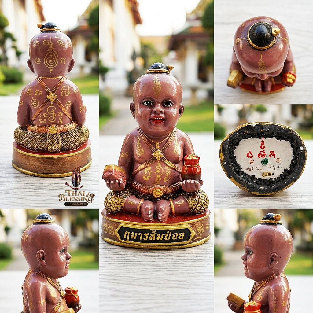Sacred "Kuman Sompoi" (Worship Size Wish-Fulfillment Edition) Supreme Wealth Generation, House Blessing, and Guaranteed Success
