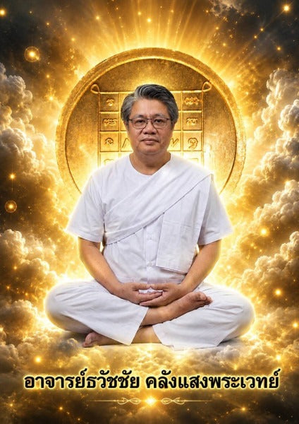 Sacred "Nam Man Chap Sao" Universal Attraction Holy Oil by Ajarn Tawatchai, Khlang Saeng Phra Wet Hermitage for Irresistible Metta, Magnetic Charm, and Deep Devotion (All Genders)