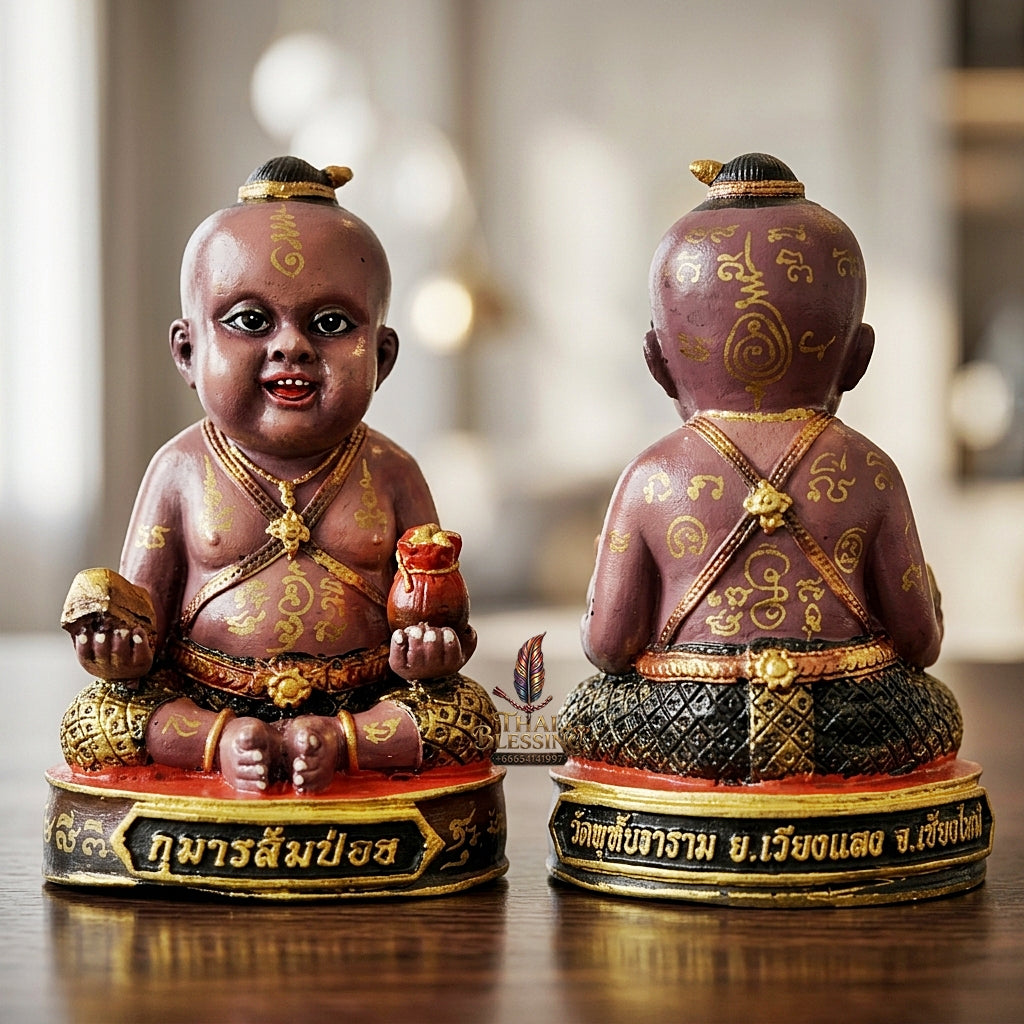 Sacred "Kuman Sompoi" (Worship Size Wish-Fulfillment Edition) Supreme Wealth Generation, House Blessing, and Guaranteed Success
