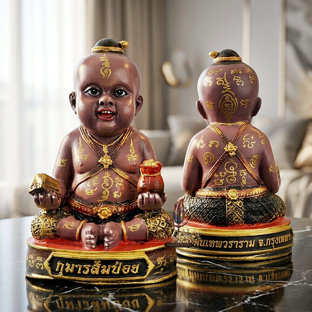Sacred "Kuman Sompoi" (Worship Size Wish-Fulfillment Edition) Supreme Wealth Generation, House Blessing, and Guaranteed Success