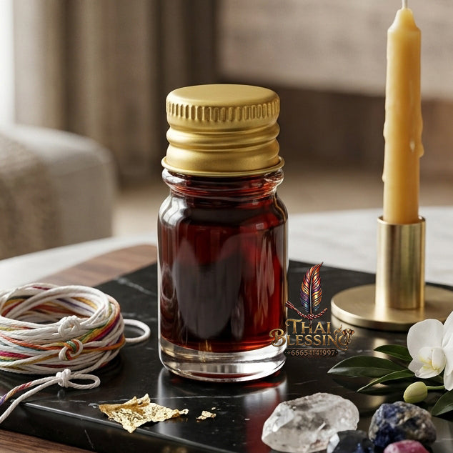 ✨ "Nam Man Tewada Long Hong" (Devas Lost in the Chamber Charm Oil - Infused with Legendary Nam Man Sadung Chit) The Supreme Masterpiece of Absolute Seduction, Mind-Captivating Sorcery, and 100% Pure White-Lineage Occult Power!