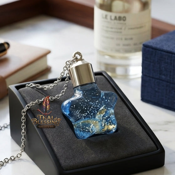 Sacred "Locket Nam Man Thep Ranjuan" (Divine Enthrallment Holy Oil Pendant) for Irresistible Seduction, Eloquent Speech, and Unstoppable Business Flow