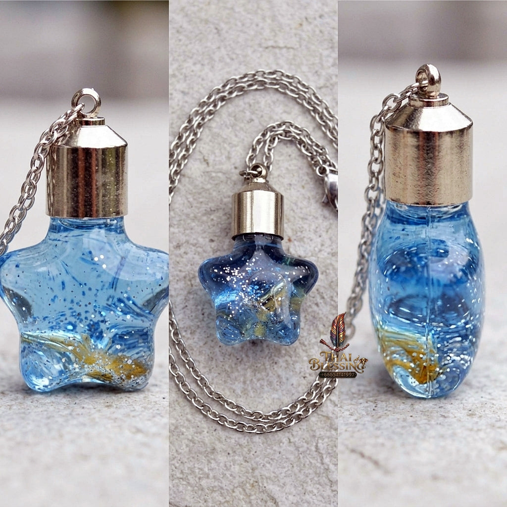 Sacred "Locket Nam Man Thep Ranjuan" (Divine Enthrallment Holy Oil Pendant) for Irresistible Seduction, Eloquent Speech, and Unstoppable Business Flow