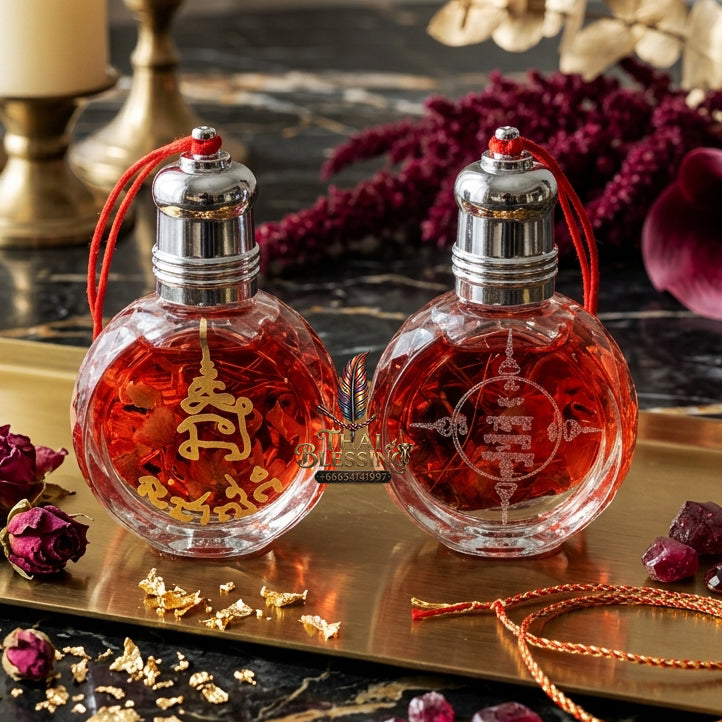 ✨ "Nam Man Thewada Long Hong" (Devas Lost in the Chamber Charm Oil) - B.E. 2567 (2024) by Phra Achan Amnat, Samnak Patibat Tham Maha Viro: The Supreme Isan Occult Masterpiece of Irresistible Erotic Entrapment, Absolute Seduction, and Universal Devotion!