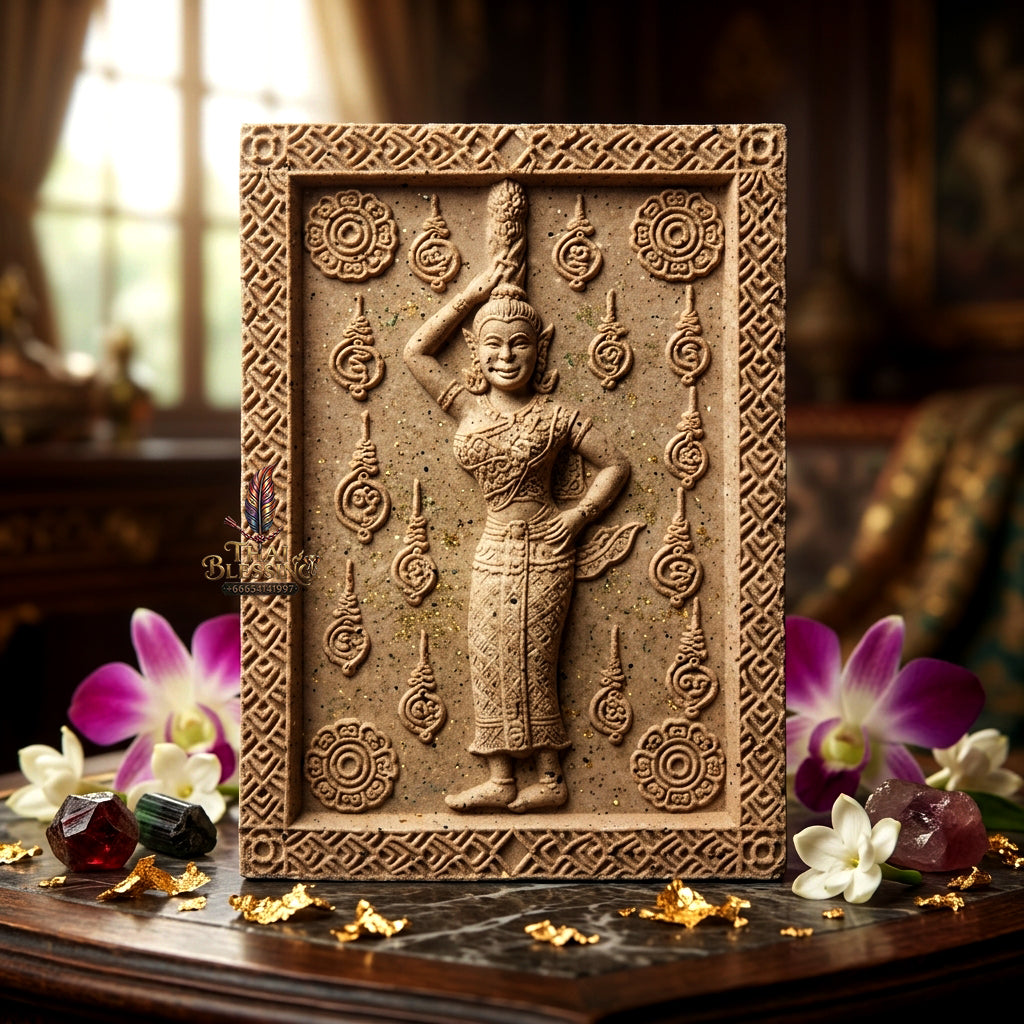 ✨ "Nang Mao Bandan Chok" (Goddess Nang Mao Bestowing Fortune) The Ultimate Occult Masterpiece for Exploding Sales, Clearing Debt, and Attracting "Buy-Out" Commercial Success!