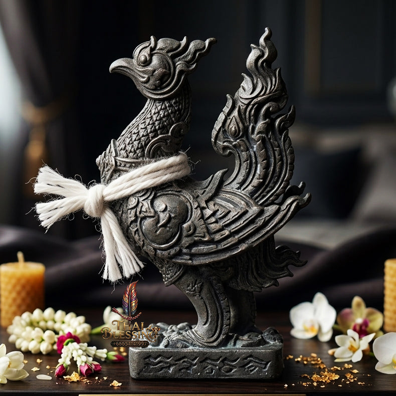 ✨ "Phaya Kaifa Maha Lap" (Great Fortune Celestial Pheasant) - Sacred Lead Edition Embedded with Takrut Unstoppable Wealth Foraging, Career Promotion, and Booming Commercial Trade!