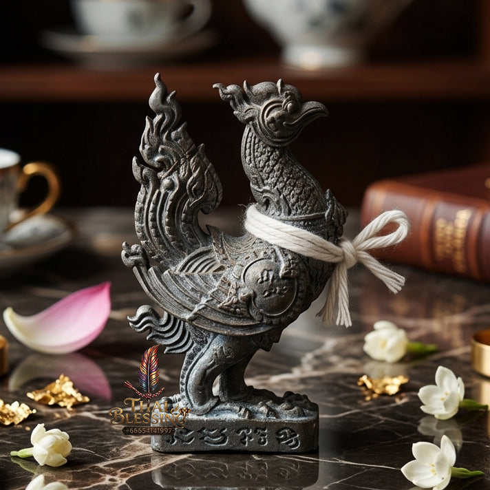 ✨ "Phaya Kaifa Maha Lap" (Great Fortune Celestial Pheasant) - Sacred Lead Edition Embedded with Takrut Unstoppable Wealth Foraging, Career Promotion, and Booming Commercial Trade!