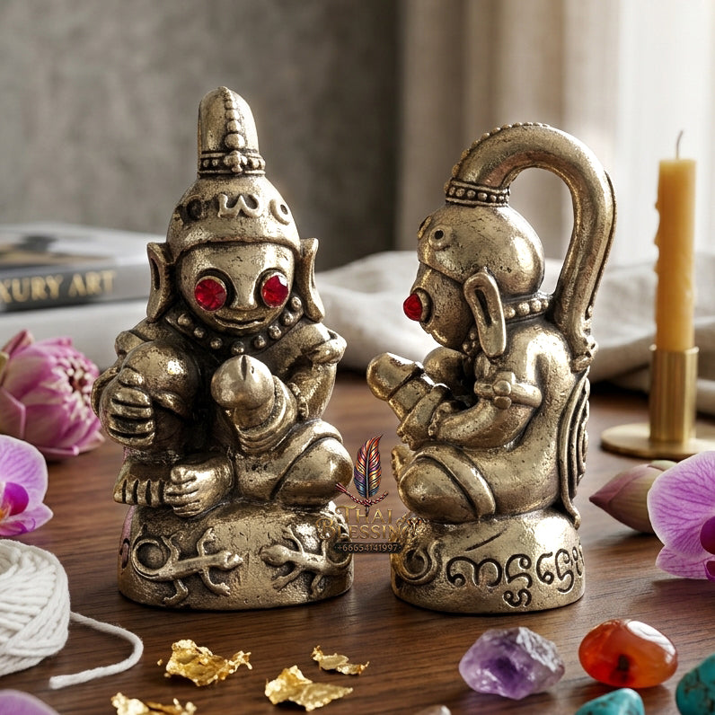 ✨ "Phaya Ngang Lueng Thong" (Golden Phallus Phaya Ngang) - Alpaka Edition, Raw Occult Magnetism, Irresistible Seduction, and Unstoppable Professional Charm!