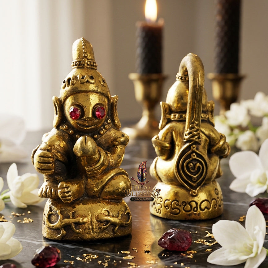 ✨ "Phaya Ngang Lueng Thong" (Golden Phallus Phaya Ngang) - Thip Gold Metal Edition,  Raw Occult Magnetism, Irresistible Seduction, and Unstoppable Professional Charm!