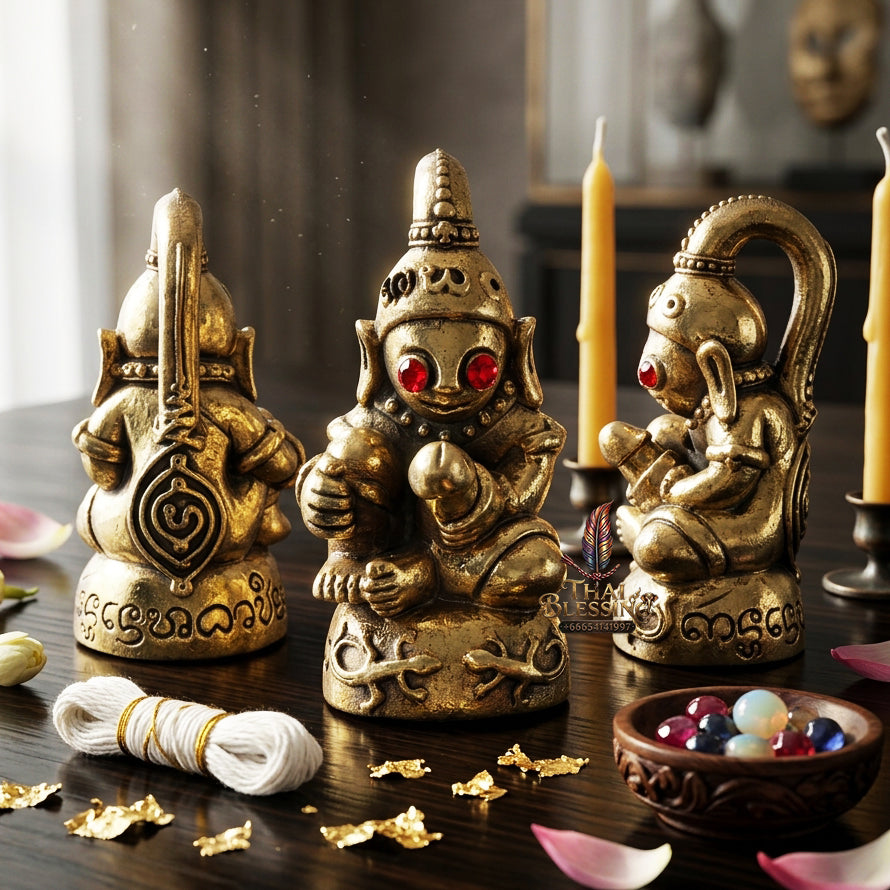 ✨ "Phaya Ngang Lueng Thong" (Golden Phallus Phaya Ngang) - Thip Gold Metal Edition,  Raw Occult Magnetism, Irresistible Seduction, and Unstoppable Professional Charm!