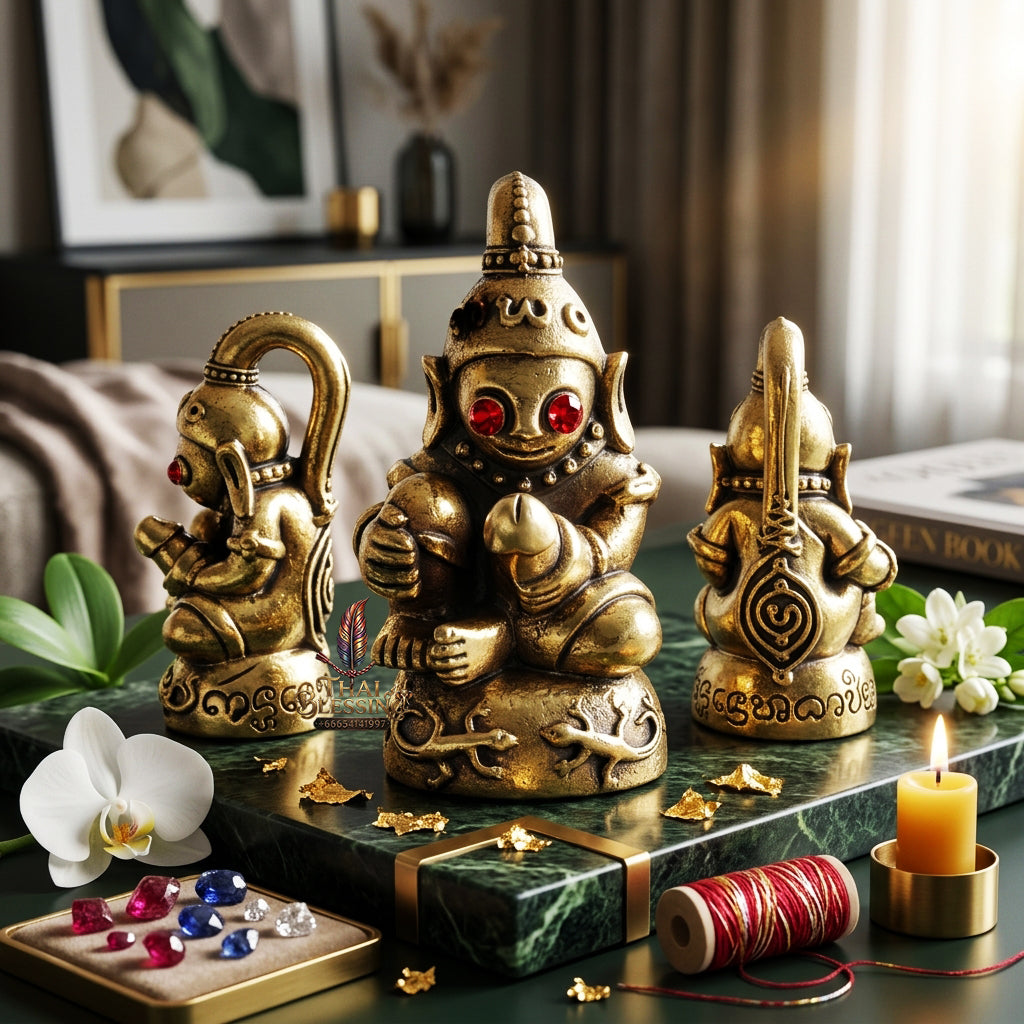 ✨ "Phaya Ngang Lueng Thong" (Golden Phallus Phaya Ngang) - Thip Gold Metal Edition,  Raw Occult Magnetism, Irresistible Seduction, and Unstoppable Professional Charm!