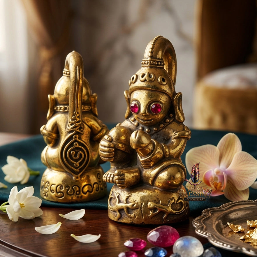 ✨ "Phaya Ngang Lueng Thong" (Golden Phallus Phaya Ngang) - Thip Gold Metal Edition,  Raw Occult Magnetism, Irresistible Seduction, and Unstoppable Professional Charm!