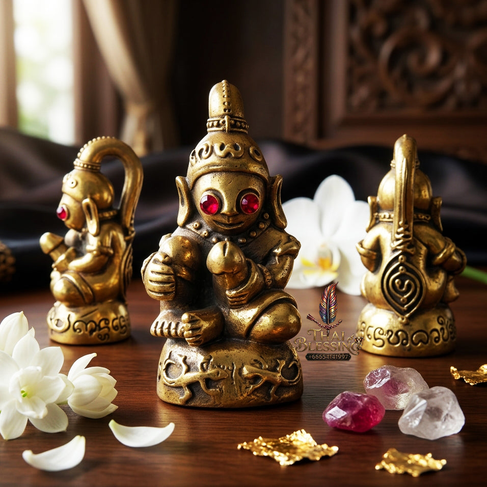 ✨ "Phaya Ngang Lueng Thong" (Golden Phallus Phaya Ngang) - Thip Gold Metal Edition,  Raw Occult Magnetism, Irresistible Seduction, and Unstoppable Professional Charm!