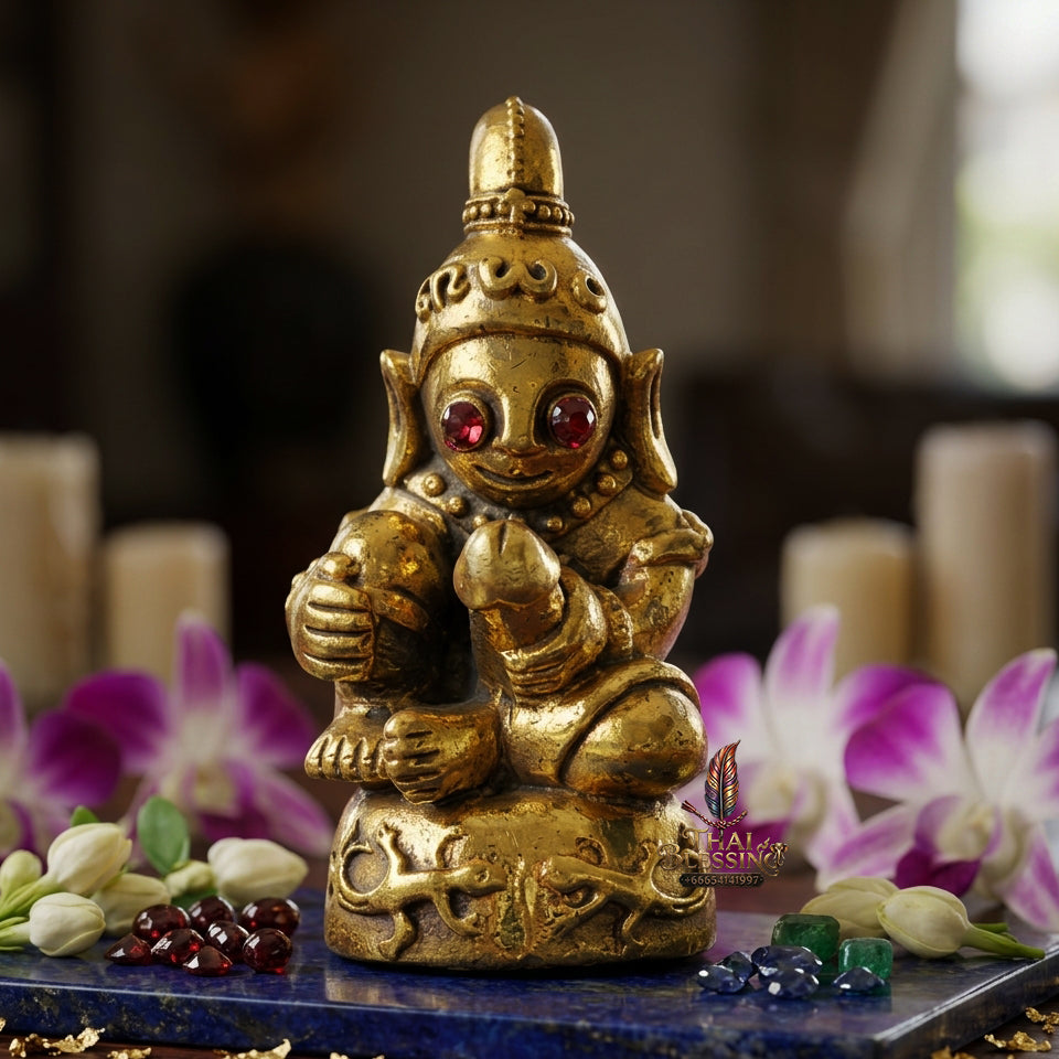 ✨ "Phaya Ngang Lueng Thong" (Golden Phallus Phaya Ngang) - Thip Gold Metal Edition,  Raw Occult Magnetism, Irresistible Seduction, and Unstoppable Professional Charm!