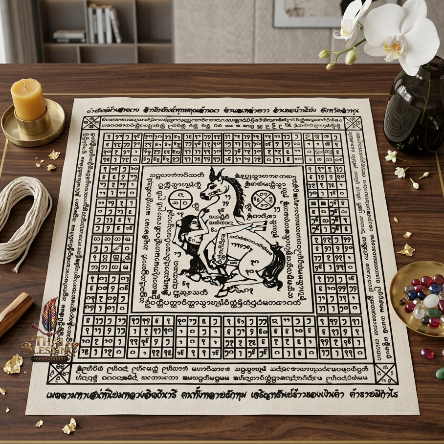 ✨ "Phayant Ma Sep Nang" (The Sacred Horse-Human Union Cloth Yant) - Special Edition