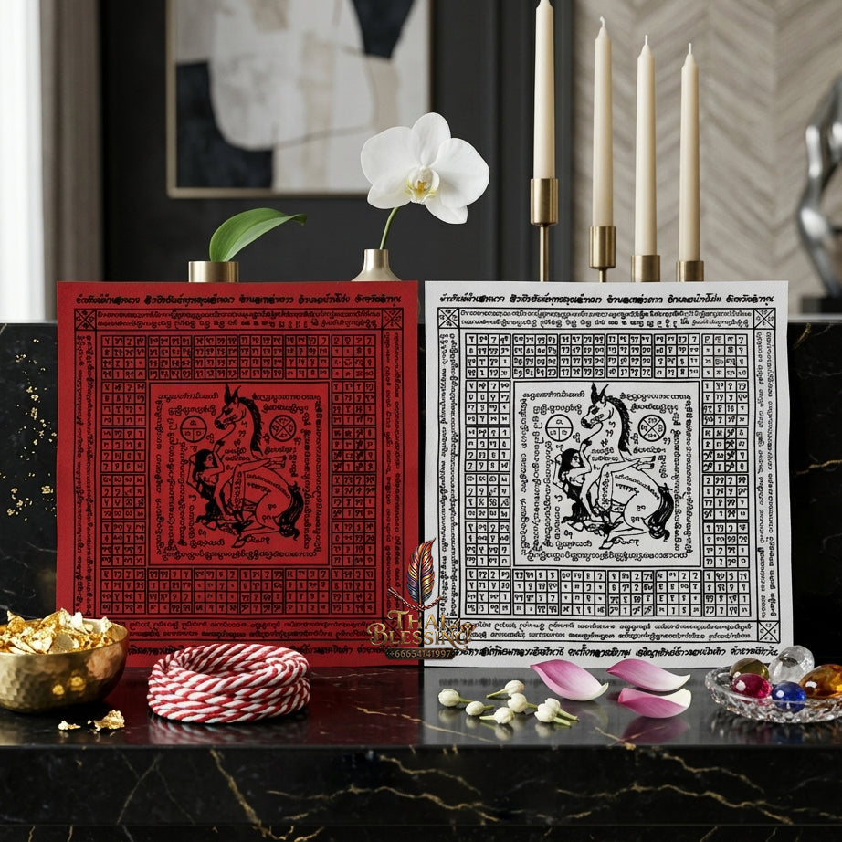 ✨ "Phayant Ma Sep Nang" (The Sacred Horse-Human Union Cloth Yant) - Special Edition