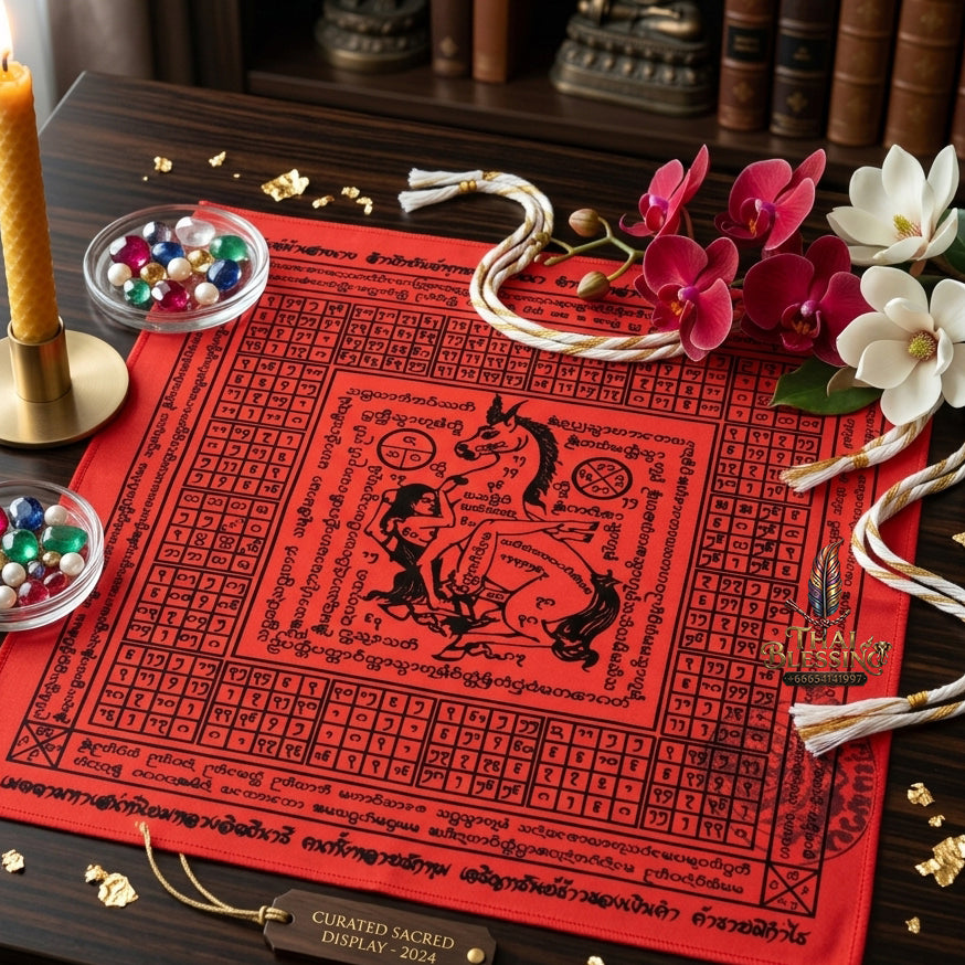 ✨ "Phayant Ma Sep Nang" (The Sacred Horse-Human Union Cloth Yant) - Special Edition