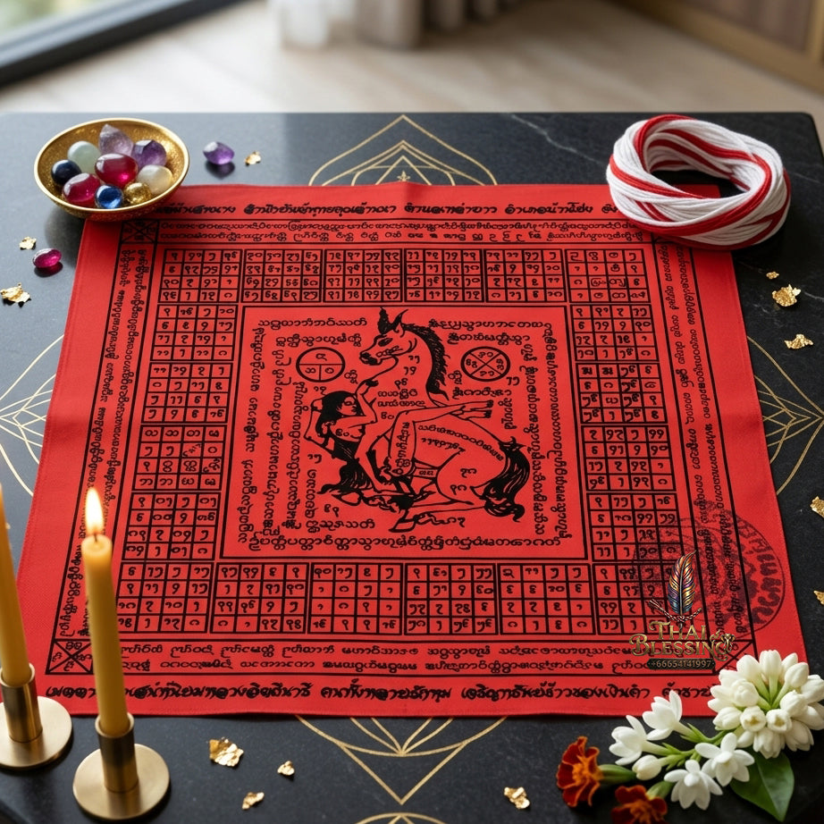 ✨ "Phayant Ma Sep Nang" (The Sacred Horse-Human Union Cloth Yant) - Special Edition
