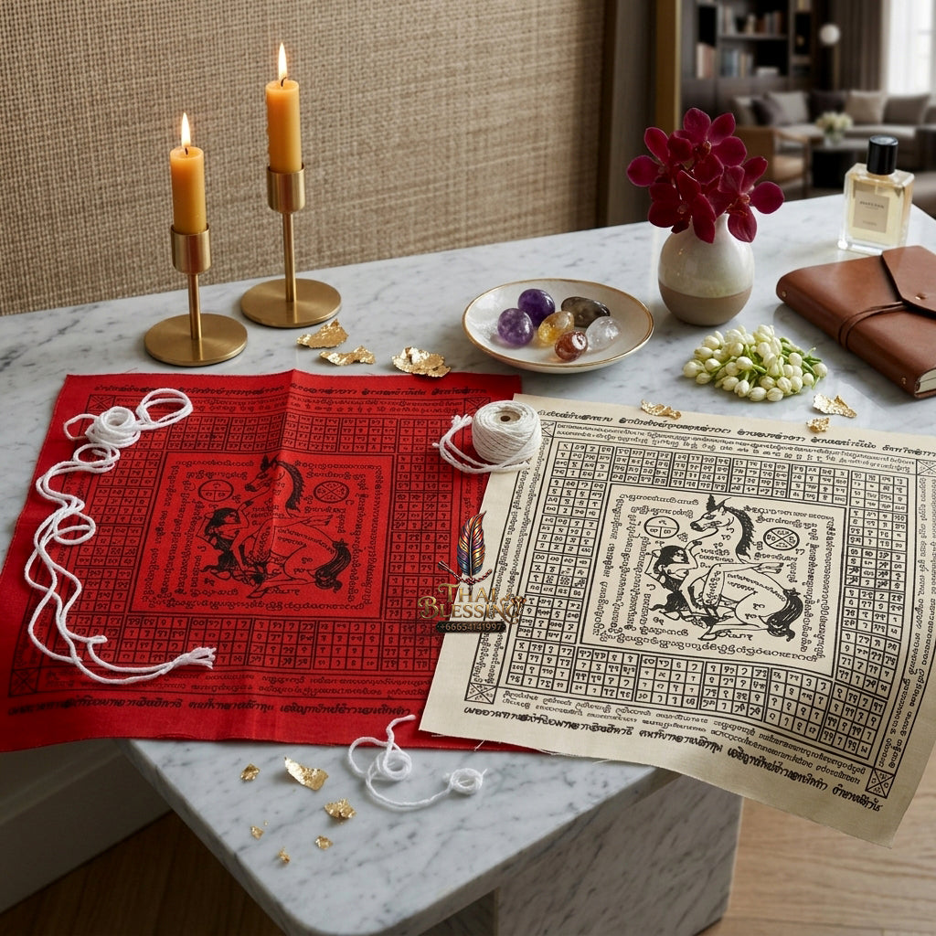 ✨ "Phayant Ma Sep Nang" (The Sacred Horse-Human Union Cloth Yant) - Special Edition