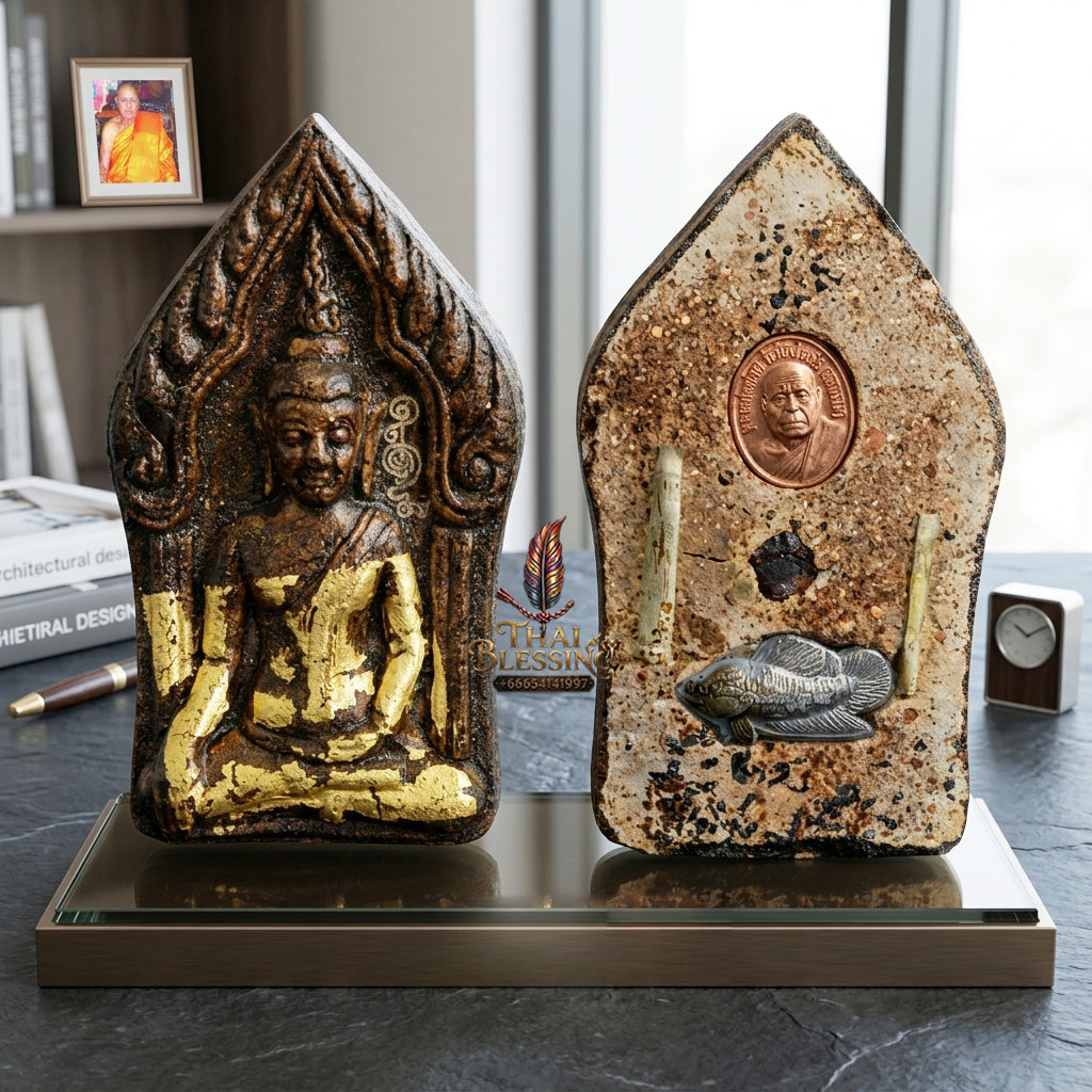 ✨ "Phra Khun Phaen" The Supreme Suphanburi Masterpiece of Ancient Ban Krang Lineage, Combat-Grade Protection, and Legendary Plakad Wealth Magnetism!
