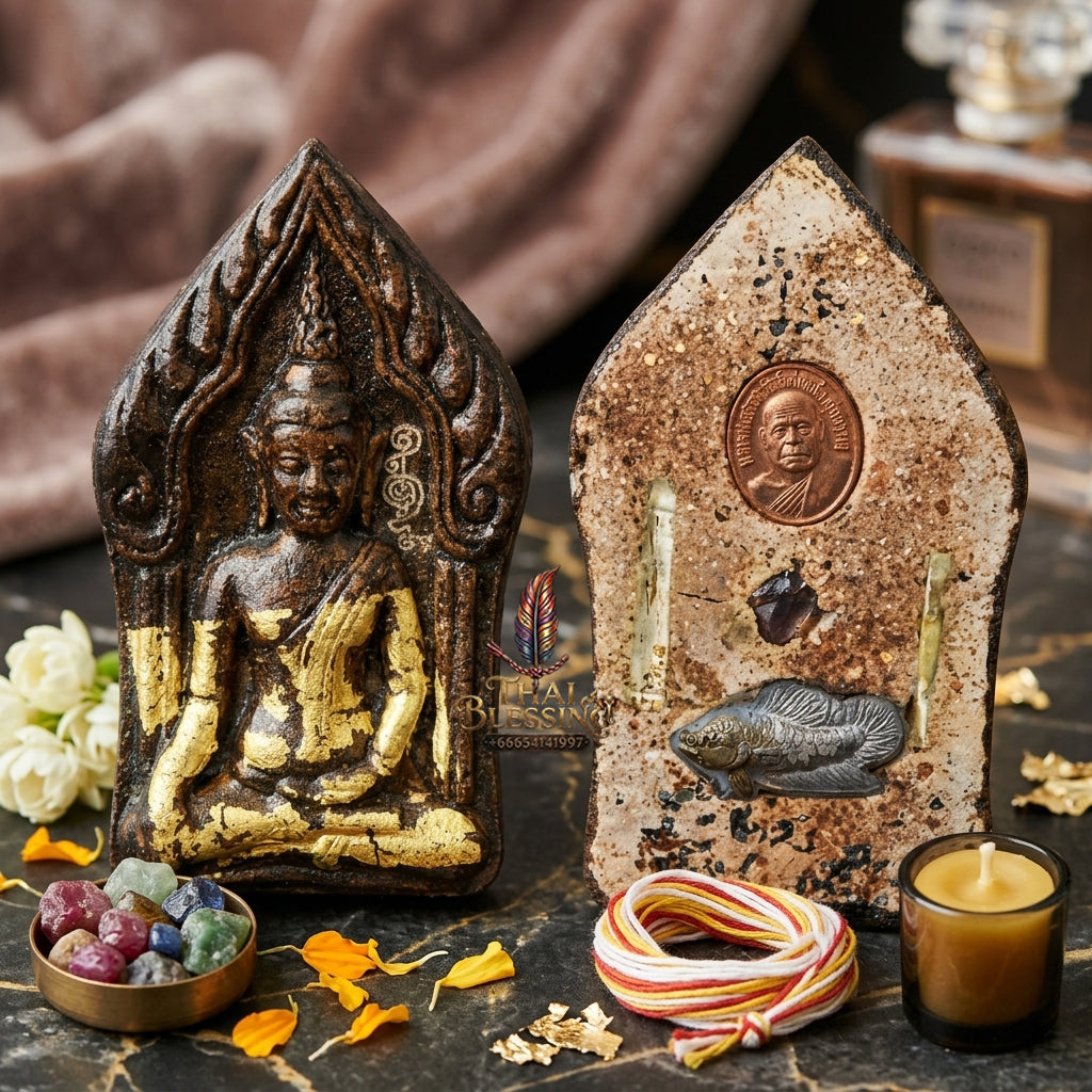 ✨ "Phra Khun Phaen" The Supreme Suphanburi Masterpiece of Ancient Ban Krang Lineage, Combat-Grade Protection, and Legendary Plakad Wealth Magnetism!