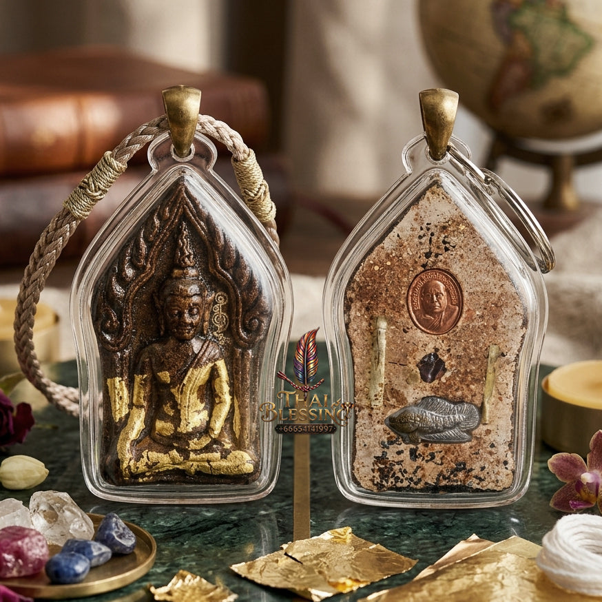 ✨ "Phra Khun Phaen" The Supreme Suphanburi Masterpiece of Ancient Ban Krang Lineage, Combat-Grade Protection, and Legendary Plakad Wealth Magnetism!