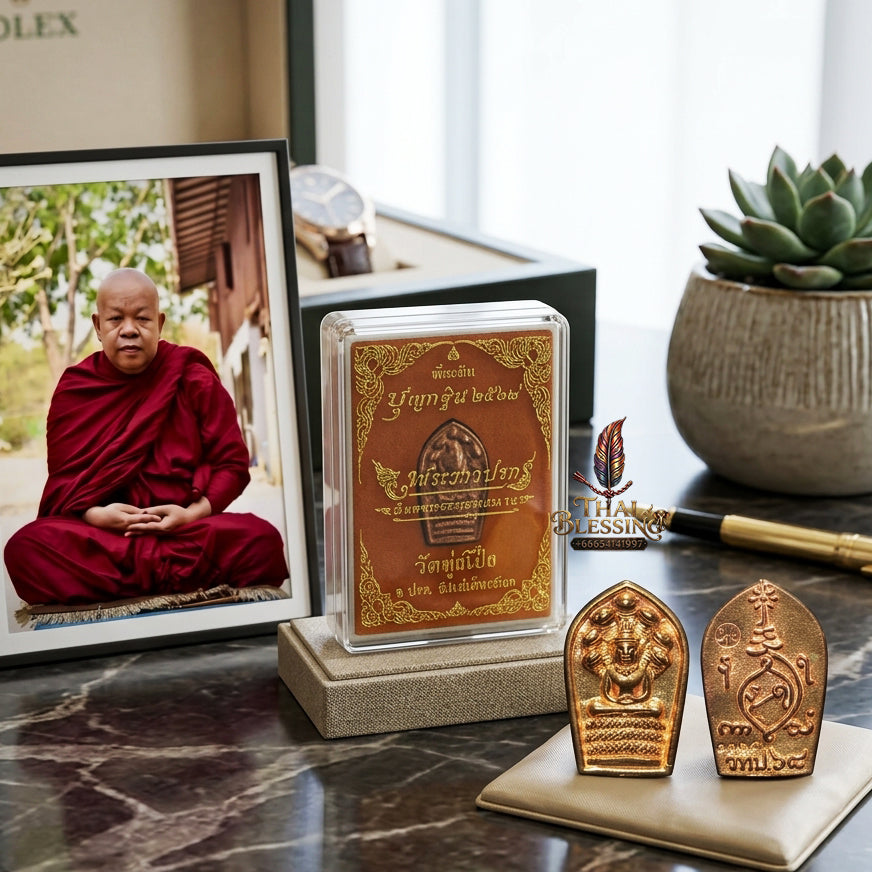 ✨ "Phra Nak Prok Chakkraphat Nun Duang" (Emperor Naga-Protected Buddha for Horoscope Uplifting) : The Supreme Masterpiece of Divine Protection, Fate Correction, and Imperial Prosperity!