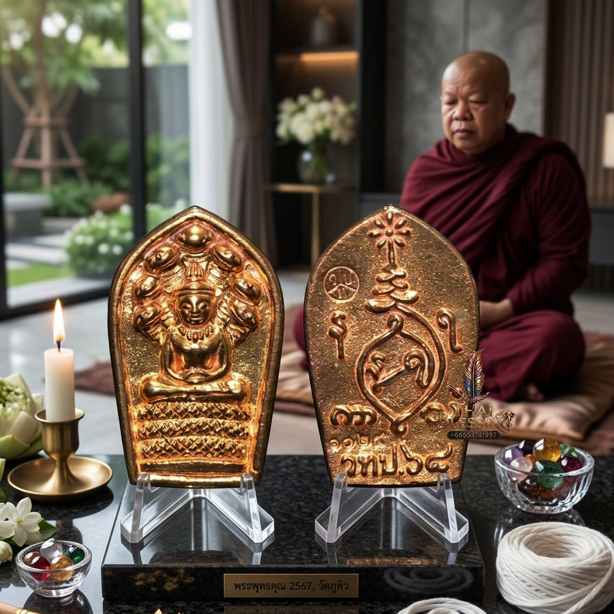 ✨ "Phra Nak Prok Chakkraphat Nun Duang" (Emperor Naga-Protected Buddha for Horoscope Uplifting) : The Supreme Masterpiece of Divine Protection, Fate Correction, and Imperial Prosperity!
