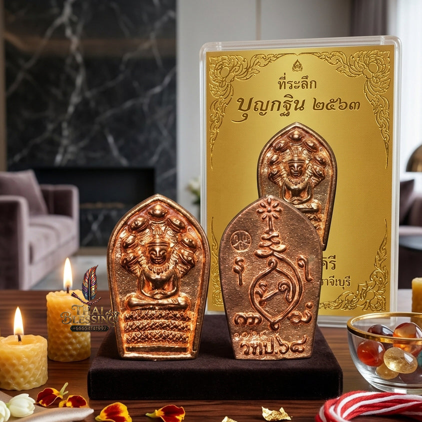 ✨ "Phra Nak Prok Chakkraphat Nun Duang" (Emperor Naga-Protected Buddha for Horoscope Uplifting) : The Supreme Masterpiece of Divine Protection, Fate Correction, and Imperial Prosperity!
