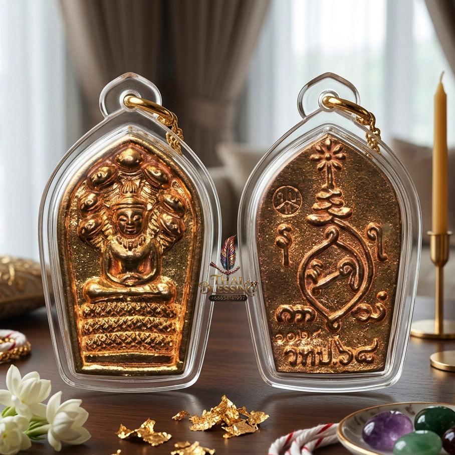 ✨ "Phra Nak Prok Chakkraphat Nun Duang" (Emperor Naga-Protected Buddha for Horoscope Uplifting) : The Supreme Masterpiece of Divine Protection, Fate Correction, and Imperial Prosperity!