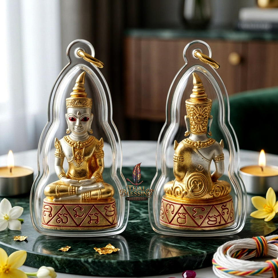 ✨ "Phra Ngang Tewamon" (Divine Magic Phra Ngang) - Occult Alloy with 2K Plating Edition,  The Sovereign Masterpiece of Dual-Tone Prestige, Midnight Seduction, and Explosive Commercial Trade!