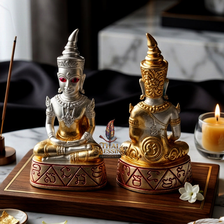 ✨ "Phra Ngang Tewamon" (Divine Magic Phra Ngang) - Occult Alloy with 2K Plating Edition,  The Sovereign Masterpiece of Dual-Tone Prestige, Midnight Seduction, and Explosive Commercial Trade!
