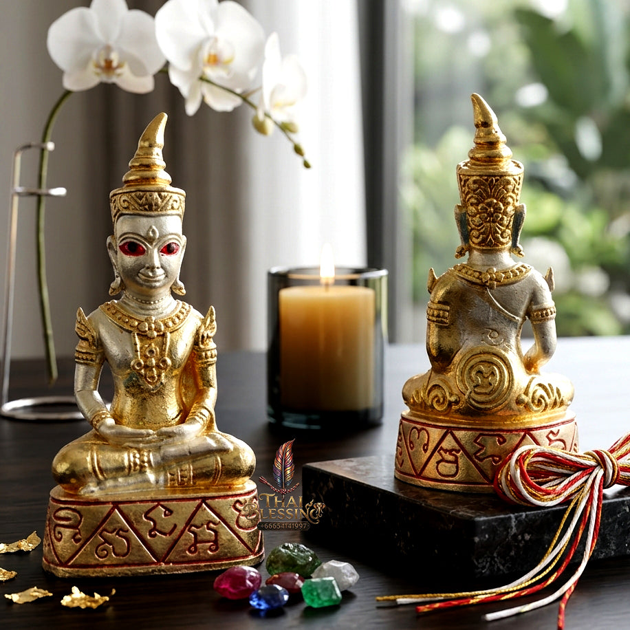 ✨ "Phra Ngang Tewamon" (Divine Magic Phra Ngang) - Occult Alloy with 2K Plating Edition,  The Sovereign Masterpiece of Dual-Tone Prestige, Midnight Seduction, and Explosive Commercial Trade!